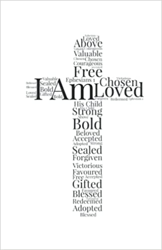 I AM - Cross Notebook - Front Cover White - Daniel Lyne Ministries