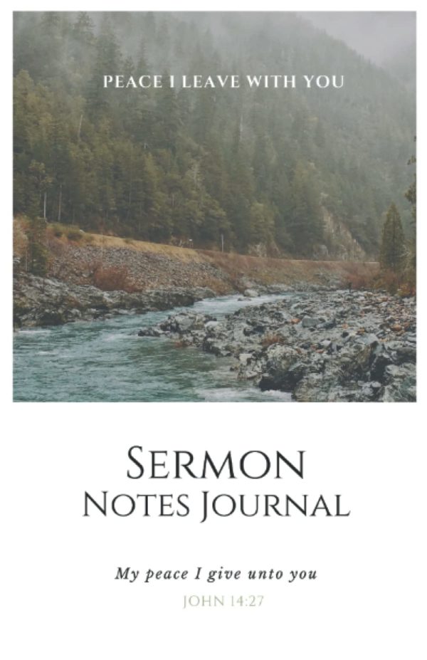 Peace - Sermon Notebook - Front Cover - Daniel Lyne Ministries